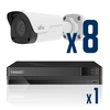 Комплект видеонаблюдения TR-N1108 v2 + 8 камер IPC2124LB-SF28-A