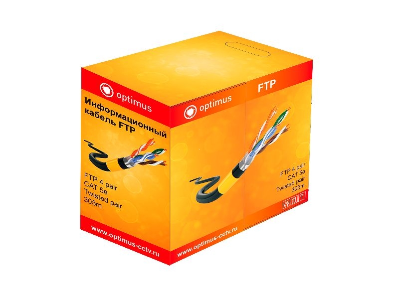 Кабель Optimus F5e-4x2x0.51 Cu (OUT) с тросом