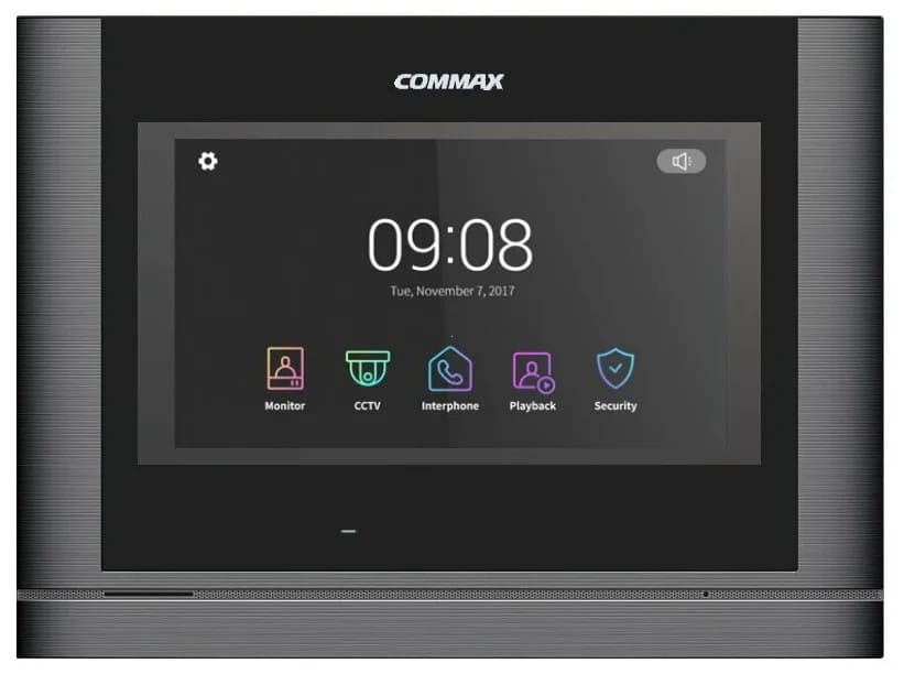 Абонентский монитор Commax CDV-70MF grey black smog
