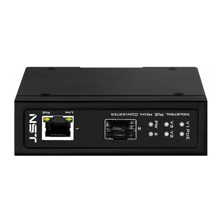 Медиаконвертер NST NS-MC-1G1GX-P/I