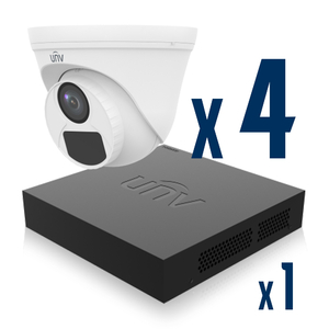 Комплект видеонаблюдения UNV XVR301-04F + UHD-T12-F40