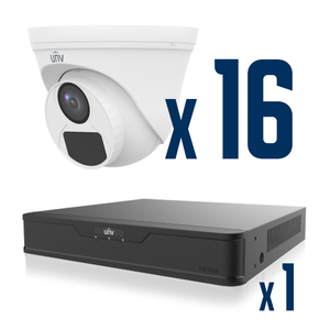 Комплект видеонаблюдения UNV XVR301-16Q3 + UHD-T12-F40