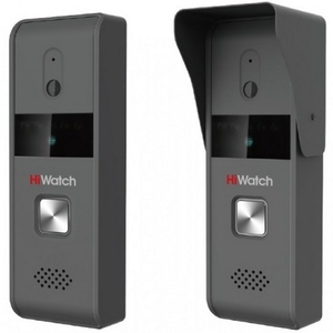 Аналоговая вызывная панель HiWatch DS-D100P: камера с ИК-подсветкой, интерком