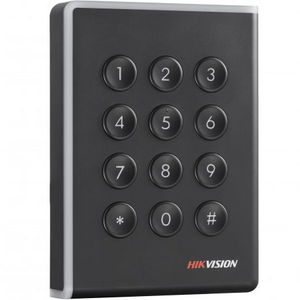 Считыватель Mifare карт Hikvision DS-K1108MK с механической клавиатурой