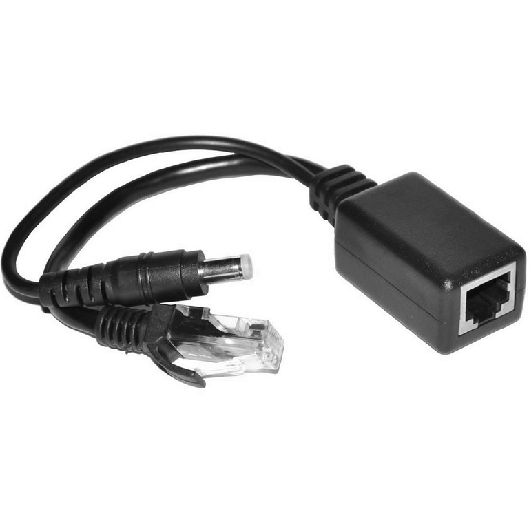Пассивный комплект (инжектор + сплиттер) OSNOVO PPK-11 для передачи PoE по кабелю Cat 5e